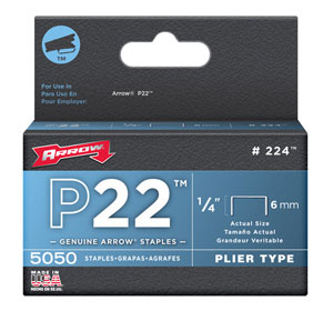 (image for) Staple 1/4" F/P22 5m/Bx