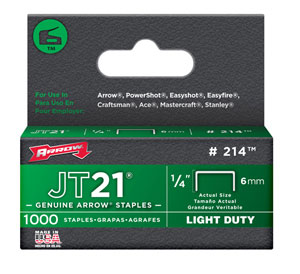 (image for) Staple 1/4" F/T27/Jt21 1m/Bx