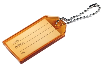 (image for) Key Id Tag With Split Ring