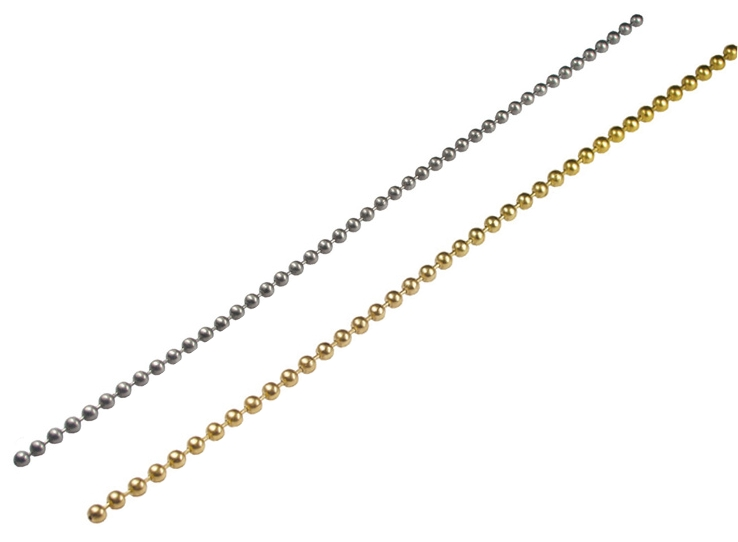 (image for) Beaded Chain #6 Aluminum 100'