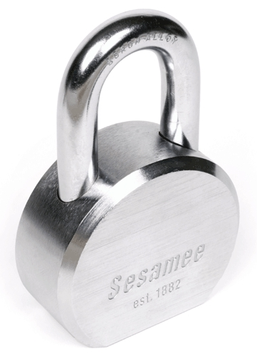 (image for) Padlock Round Hardend 1" Shckl