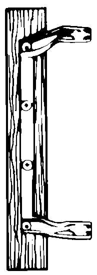 (image for) Handle Patio Door Oak