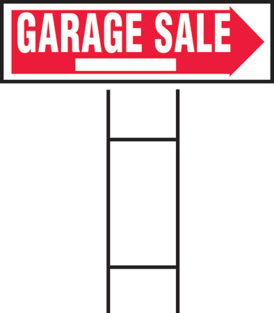 (image for) Sign 10x24 "garage Sale"
