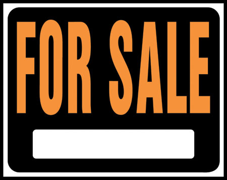 (image for) Sign 15x19 "for Sale"