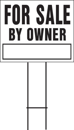 (image for) Sign 20x24"f/Sale/Owner" Lawn