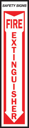 (image for) Sign 19x4 "fire Extinguisher"