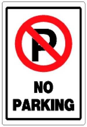 (image for) Sign 12x18'No Parking'