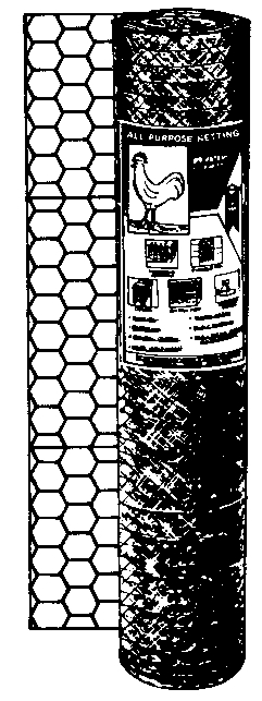 (image for) Wire Netting: Wire& Plastic, Poultry Netting