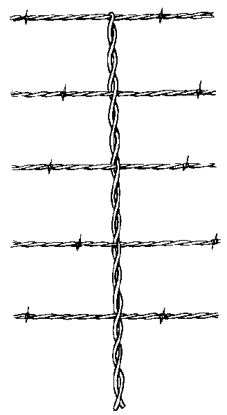 (image for) Fence Stay 36" Us Cl1 100/Bdl