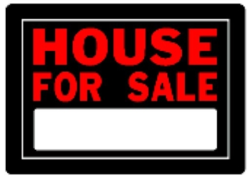 (image for) Sign 10x14 'House For Sale'