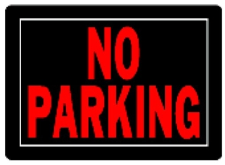(image for) Sign 10x14 'No Parking'