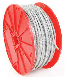 (image for) Cable 1/8" 7x7 Galv 500'