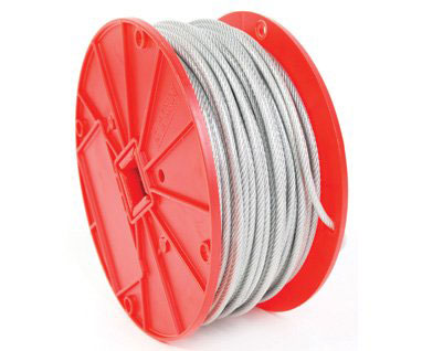 (image for) Cable 3/16"x1/4" 7x19 Ctd 250'