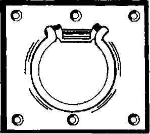 (image for) Pull V177 Flush Ring Znc