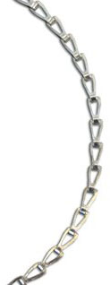 (image for) Chain Sash Steel Zinc #35x100