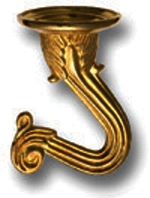 (image for) Swag Hook 2-Pc Brass