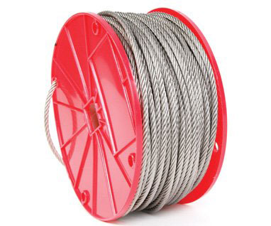 (image for) Cable 3/16" 7x19 Stainlss 250'