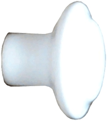 (image for) Knob 1-3/8" White Porcelain