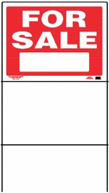 (image for) Sign 18x24'4sale By Own' W/Frm