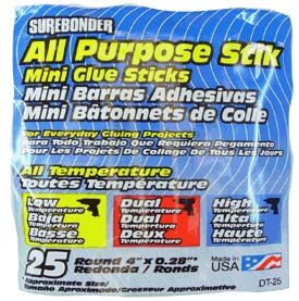 (image for) Glue Stk 4"mini All-Temp 25pk