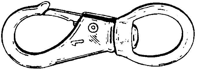 (image for) Snap 3/4" Swivel Eye Boat Brs