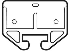 (image for) Drawer Guide Nylon