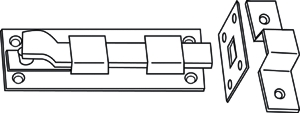 (image for) Auxiliary Locks: Bolts, Chain, Foot