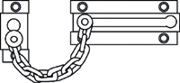 (image for) Door Guard Chain Chrome