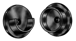 (image for) Closet Pole Socket Chrome