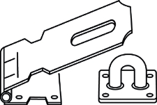(image for) Safety Hasp 2"