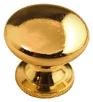 (image for) Knob 1"dia Oval