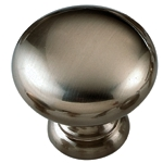 (image for) Knob 1-1/4"dia Oval