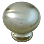 (image for) Knob 1-1/4"dia Oval