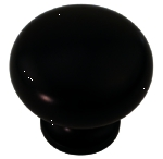 (image for) Knob 1-1/4"dia Oval