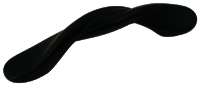 (image for) Drawer Pull Curved 3" Black