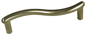 (image for) Drawer Pull Curved 3-3/4" Sn