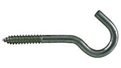(image for) Screw Hook 3/8x4-1/2"