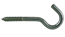 (image for) Screw Hook 3/8x4-7/8" Ss