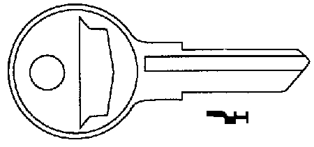 (image for) Key Wackey Flame #66 Kw1