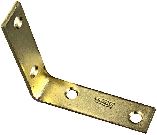 (image for) Corner Brace 3x3/4 Brs 4/Cd