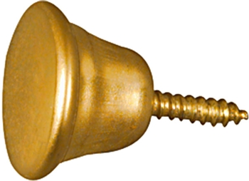 (image for) Knob 5/8" Brass 2/Cd V1861