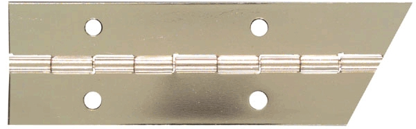 (image for) Hinge Contns 1-1/2x12" Nickel
