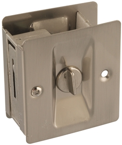 (image for) Latch Pocket Door Satin Nickel
