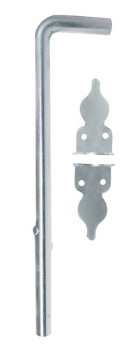 (image for) Cane Bolt 12" X 5/8" Zinc