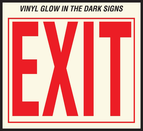 (image for) Sign "exit" Vinyl