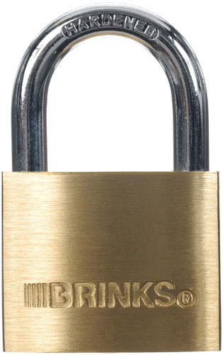 (image for) Padlock 1-9/16" Solid Brass
