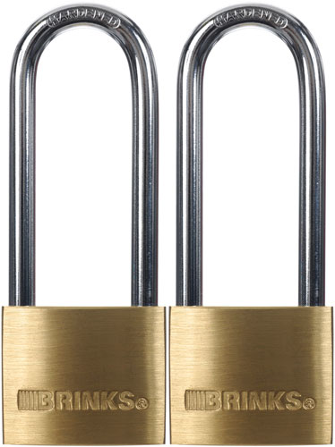 (image for) Padlock 1-9/16" Brs 2" Sh 2/Cd