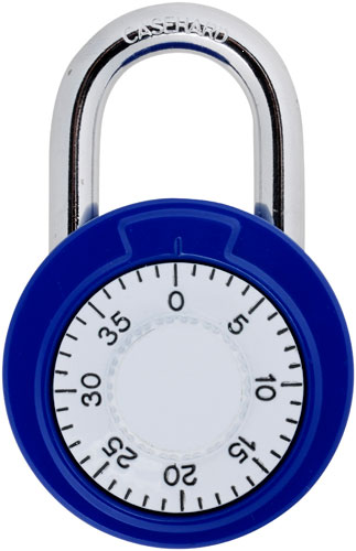 (image for) Combination Lock 1-7/8" Alumin