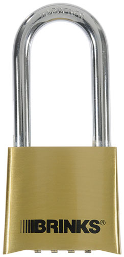 (image for) Padlock 2" Brass Reset Long Sh