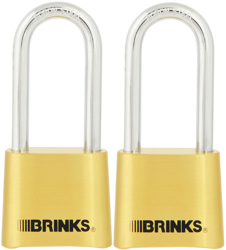 (image for) Padlock 2" Brass Reset Ls 2/Cd